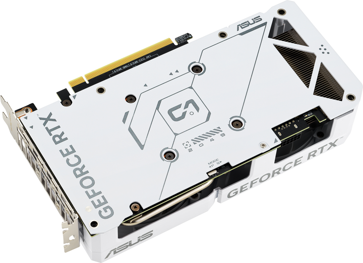 Відеокарта ASUS PCI-Ex Dual GeForce RTX 4060 EVO OC Edition 8GB GDDR6 (128bit) (2535/17000) (1 x HDMI, 3 x DisplayPort) White (90YV0JCB-M0NA00) - зображення 10