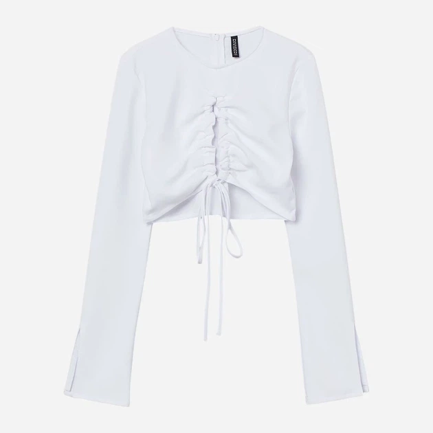 Топ женский H&M 060996367 40 Белый (6666000333704) - Фото 4 Топ женский H&M 060996367 40 Белый (6666000333704) - изображение 4