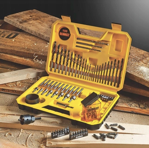 Набір свердел DeWALT 100 шт. (DT71563) - зображення 7