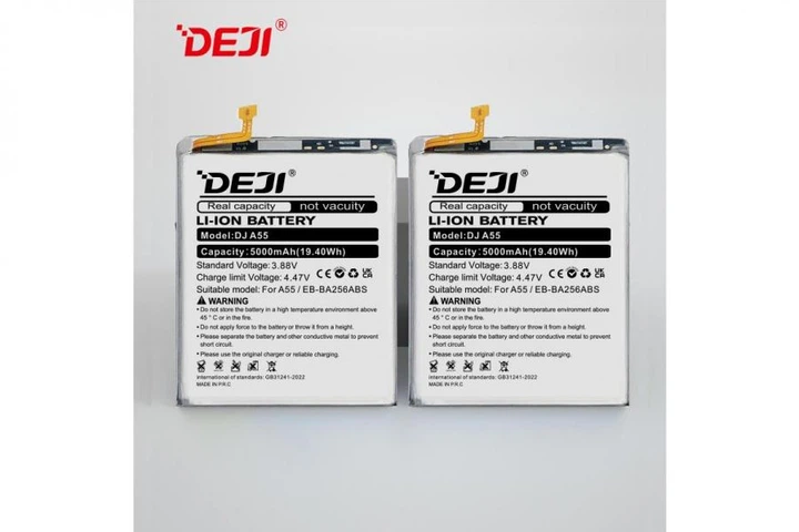 Аккумуляторная батарея DEJI Samsung EB-BA256ABS (5000 mAh) для Galaxy A25 SM-A256 Galaxy A55 High Copy - изображение 3