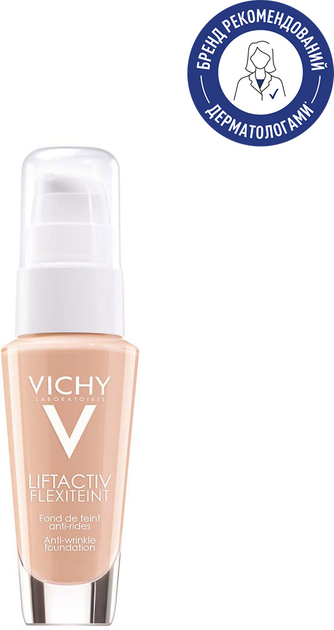 Тональний засіб проти зморшок Vichy Liftactiv Flexilift Teint Anti-Wrinkle Foundation 15 опал 30 мл (3337871321543) - зображення 1