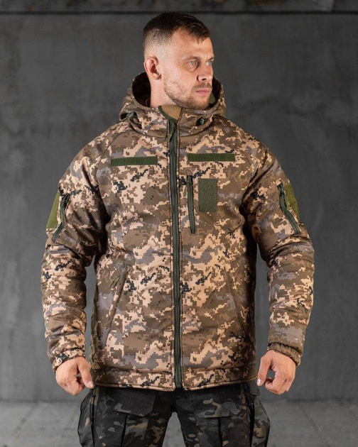 Тактична зимова куртка SoftShell Omni-Heat до -20 2XL піксель (89431) - зображення 1