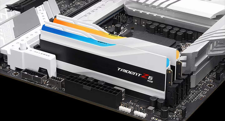 Оперативная память G.Skill DDR5-8400 49152MB PC5-67200 (Kit of 2x24576) Trident Z5 RGB White (F5-8400J4052G24GX2-TZ5RW) - зображення 6