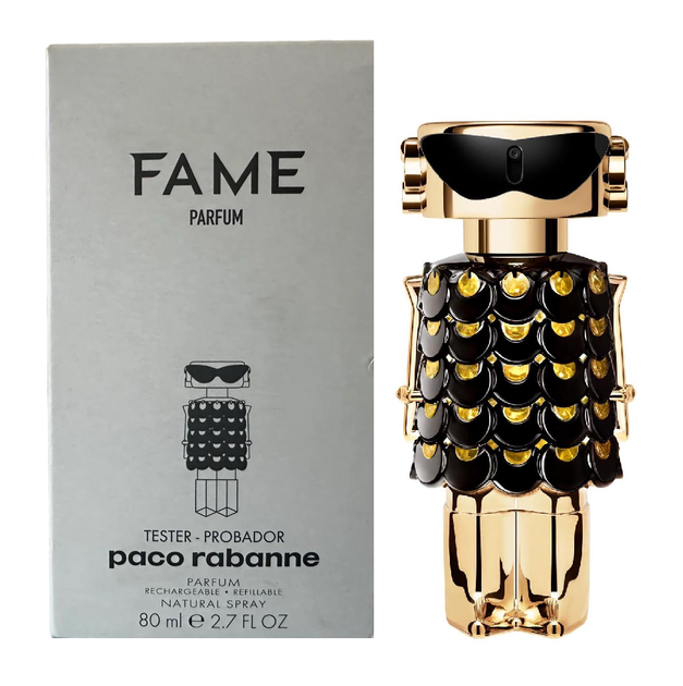 Тестер Духи для женщин Paco Rabanne Fame Parfum 80 мл - Фото 1 Тестер Духи для женщин Paco Rabanne Fame Parfum 80 мл - изображение 1