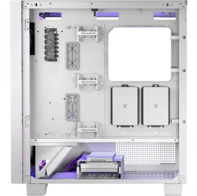 Корпус для компьютера Modecom VOLCANO PERUN APEX ARGB MIDI 4x140mm fans USB 3.0x2+TYPE-C без БП ATX White (AT-PERUN-4F-ARGB-20-00000) - изображение 6