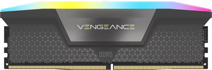 Оперативна пам'ять Corsair DDR5-5600 65536MB PC5-44800 (Kit of 4x16384) Vengeance RGB Grey (CMH64GX5M4B5600Z36) - зображення 3