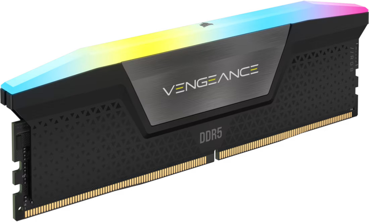 Оперативна пам'ять Corsair DDR5-6200 65536MB PC5-49600 (Kit of 4x16384) Vengeance RGB Black (CMH64GX5M4B6200C32) - зображення 3