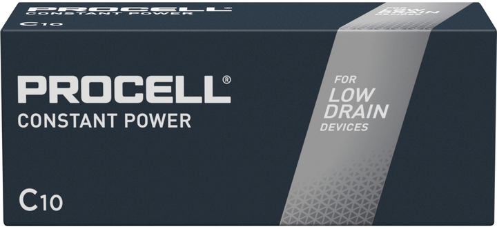 Alkaliczne baterie Duracell Procell Constant Power 1.5 V LR14 10 szt. (5000394157637) - obraz 1