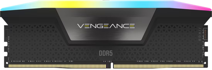 Pamięć Corsair DDR5-6800 32768MB PC5-54400 (Kit of 2x16384) Vengeance RGB Black (CMH32GX5M2B6800C40) - obraz 2