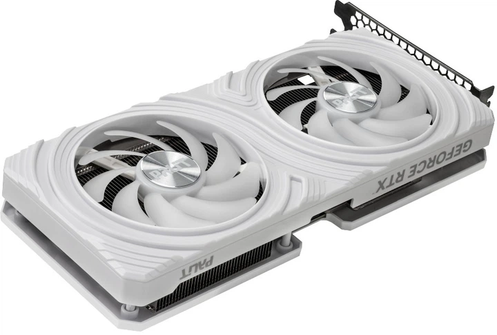 Karta graficzna Palit PCI-Ex GeForce RTX 4070 12GB Dual OC GDDR6X (192bit) (2475/21000) (1 x HDMI, 3 x DisplayPort) White (NE64070S19K9-1048L) - Zdjęcie 3 Karta graficzna Palit PCI-Ex GeForce RTX 4070 12GB Dual OC GDDR6X (192bit) (2475/21000) (1 x HDMI, 3 x DisplayPort) White (NE64070S19K9-1048L) - obraz 3