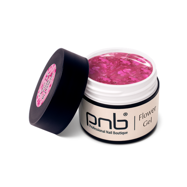 Моделюючий гель для нігтів PNB UV/LED Flower Gel Pink Blossom 5 мл - Фото 1 Моделюючий гель для нігтів PNB UV/LED Flower Gel Pink Blossom 5 мл - изображение 1
