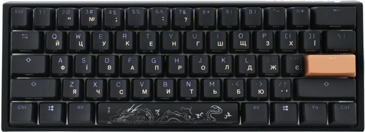 Клавиатура проводная Ducky One 3 Mini Cherry MX Silent Red RGB UA