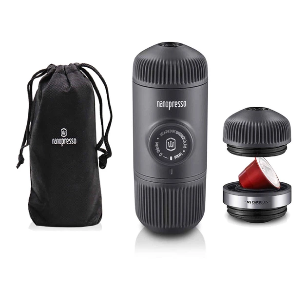 Wacaco Nanopresso + NS адаптер - ручна портативна кавоварка Nespresso - Фото 5 Wacaco Nanopresso + NS адаптер - ручна портативна кавоварка Nespresso - зображення 5