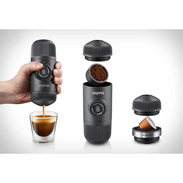 Wacaco Nanopresso + NS адаптер - ручна портативна кавоварка