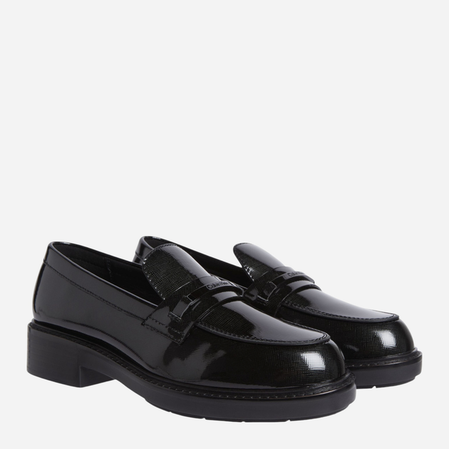 Loafersy damskie skórzane Calvin Klein HW0HW02076BEH 36 Czarne (8720639184644) - obraz 2