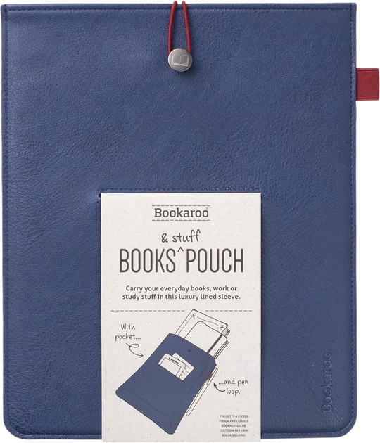 Чохол для електронної книги Bookaroo Book and Stuff Pouch A6 Синій (5035393433451) - зображення 1