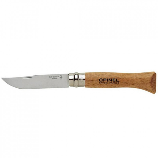 Ніж Opinel №6 Inox VRI, без упаковки (123060) (232482) - зображення 1