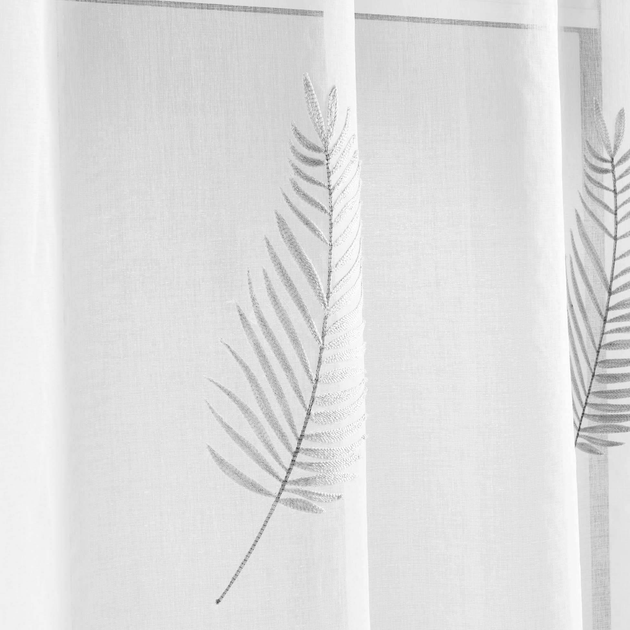 Firana Douceur d'interieur Palmeor 140 x 240 cm Biała (3574386266635) - obraz 3