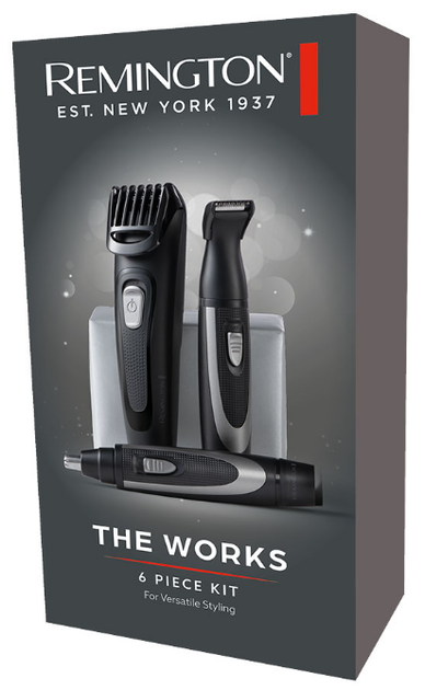 Тример універсальний Remington MB905 The Works Beard Kit - Фото 7 Тример універсальний Remington MB905 The Works Beard Kit - изображение 7