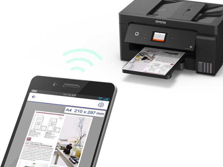 Urządzenie wielofunkcyjne Epson EcoTank L14150 Black (C11CH96402) - obraz 9