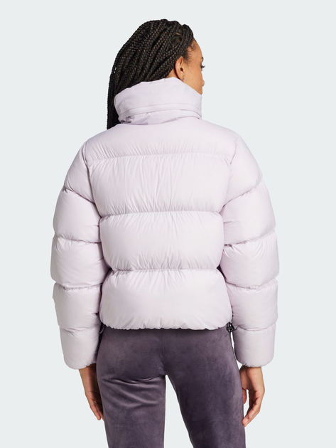 Пуховик зимний короткий женский Adidas Originals Regen Down Puff IW8369 S Серый (4067897055908) 