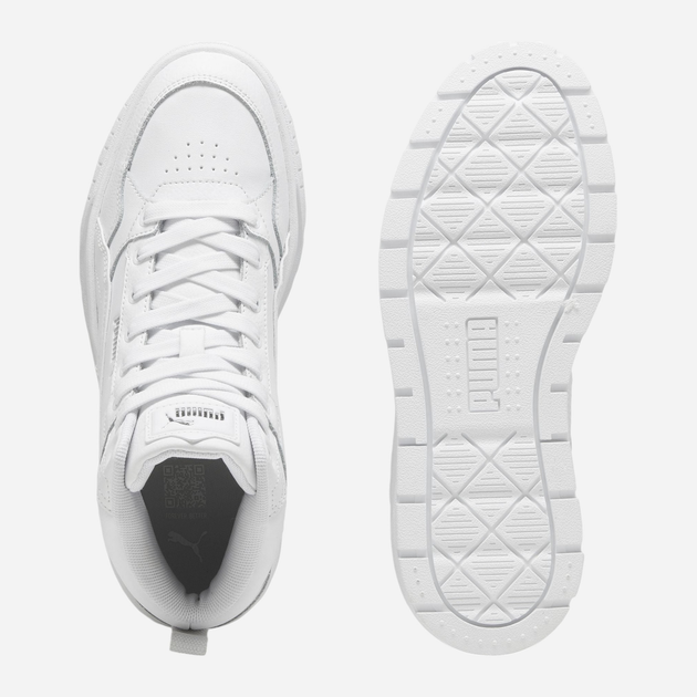 Sneakersy damskie Puma Karmen II Idol Mid 397463-01 37 Białe (4067979591287) - obraz 4
