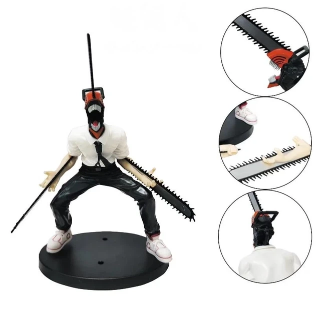 Фигурка Bandai Spirits Человек-бензопила Дэнджи Chainsaw Man Denji 15 см (FFD25024C25B) - Фото 3 Фигурка Bandai Spirits Человек-бензопила Дэнджи Chainsaw Man Denji 15 см (FFD25024C25B) - изображение 3