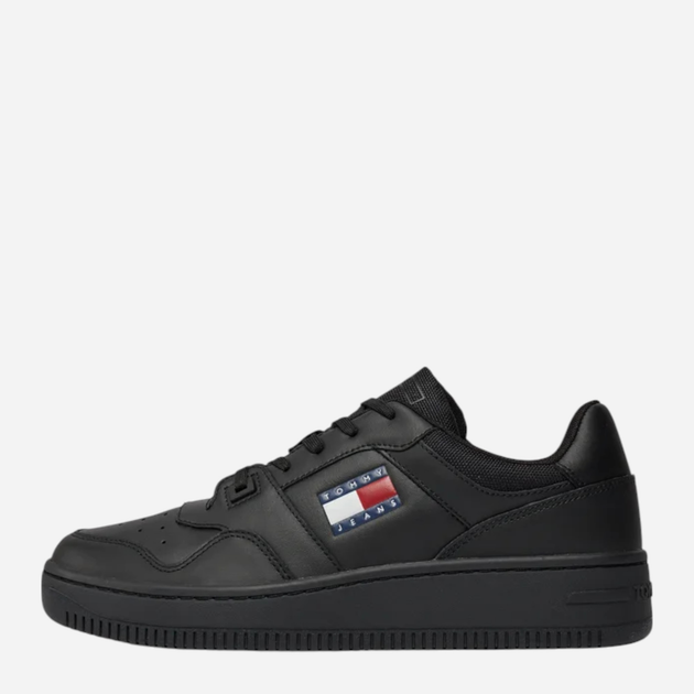 Sneakersy męskie Tommy Jeans EM0EM01395BDS 46 Czarne (8720646063222) - obraz 3