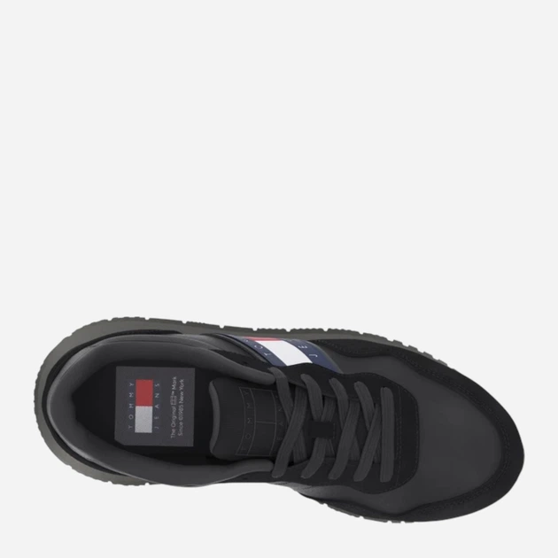 Sneakersy męskie Tommy Jeans EM0EM01316BDS 40 Czarne (8720646074372) - obraz 5