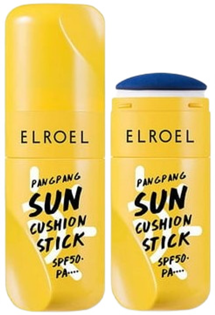 Krem przeciwsłoneczny do twarzy Elroel Solare Cushion SPF 50 w sztyfcie 11 g (8809085106247) - obraz 2