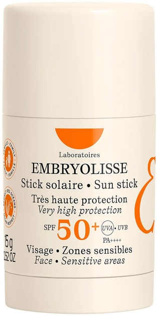 Солнцезащитный стик Embryolisse SPF 50+ водостойкий 15 мл (3350900002770) - зображення 1