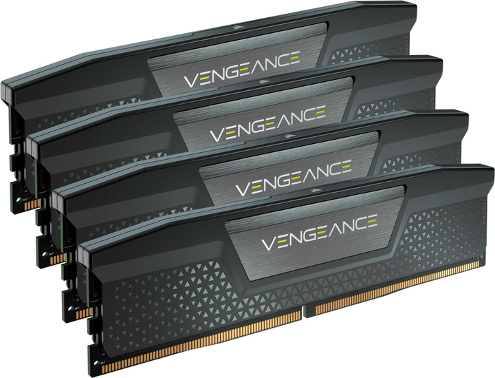 Pamięć Corsair DDR5-6000 65536MB PC5-48000 (Kit of 4x16384) Vengeance Black (CMK64GX5M4B6000C36) - obraz 1