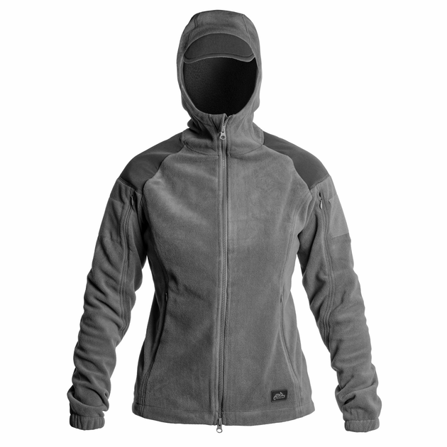 Жіноча флісова куртка Helikon-Tex Cumulus - Heavy Fleece Сірий S (H2115-35/SR) - зображення 1