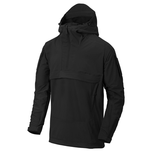 Анорак Helikon-Tex Mistral - Soft Shell Чорний L (H2253-01/LR) - зображення 2