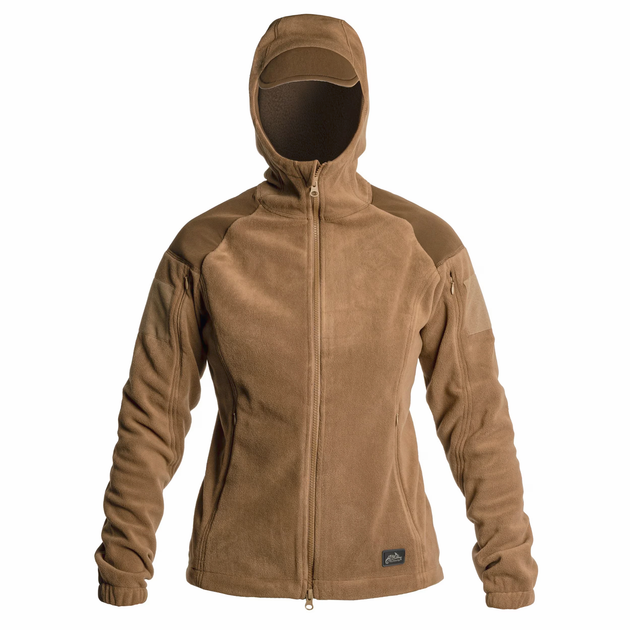 Жіноча флісова куртка Helikon-Tex Cumulus - Heavy Fleece Coyote brown L (H2115-11/LR) - зображення 1