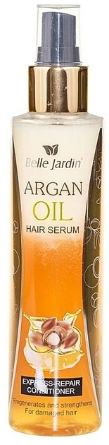 Поживна сироватка для волосся з аргановою олією — Belle Jardin Argan Oil Hair Serum 160ml (1382484-20906350) - Фото 1 Поживна сироватка для волосся з аргановою олією — Belle Jardin Argan Oil Hair Serum 160ml (1382484-20906350) - зображення 1