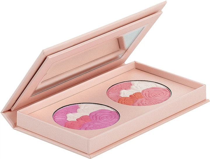 Професіональна палітра сатинових рум'ян, 2 відтінки, HR2 - Make Up Me (860161-133098) - изображение 3