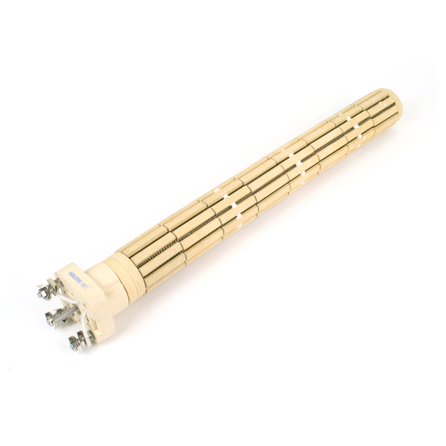 Сухий керамічний стеатитовий ТЕН Atlantic 2250Вт (1500Вт+750Вт) L:415мм, Ø46мм - Фото 1 Сухий керамічний стеатитовий ТЕН Atlantic 2250Вт (1500Вт+750Вт) L:415мм, Ø46мм - зображення 1