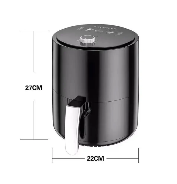 Мультипечь аэрогриль аэрофритюрница Air Fryer с антипригарным покрытием 3.2L - изображение 9