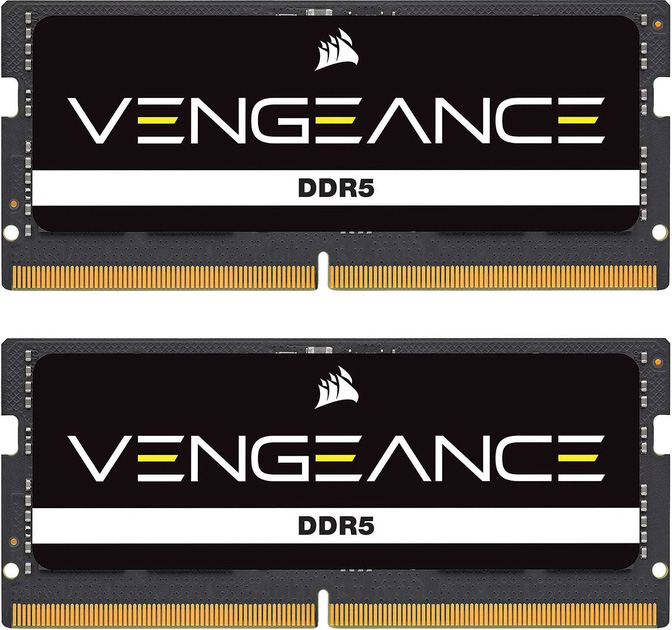 Pamięć RAM Corsair SODIMM DDR5-5200 65536MB PC5-41600 (Kit of 2x32768) Vengeance (CMSX64GX5M2A5200C44) - obraz 1