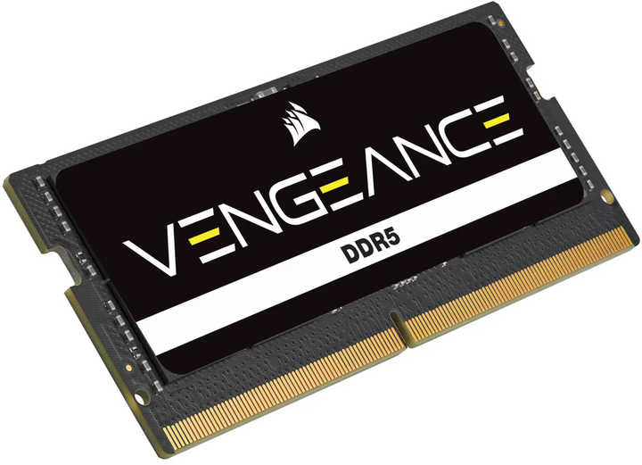 Pamięć RAM Corsair SODIMM DDR5-5200 65536MB PC5-41600 (Kit of 2x32768) Vengeance (CMSX64GX5M2A5200C44) - obraz 3