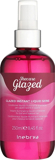 Кондиціонер для блиску волосся з ефектом глазурування Inebrya Shecare Glazed Instant Conditioner 250 мл