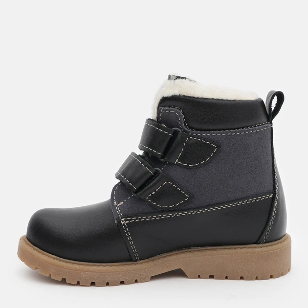 Детские зимние кожаные ботинки для девочки Prime Shoes 325 Black Leather 36-325-35860 25 Черные (2000000238319_PS) - Фото 3 Детские зимние кожаные ботинки для девочки Prime Shoes 325 Black Leather 36-325-35860 25 Черные (2000000238319_PS) - изображение 3