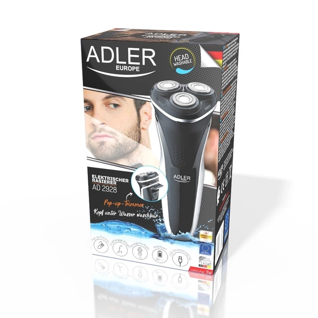 Бритва з USB Adler AD 2928 (01807) - изображение 5