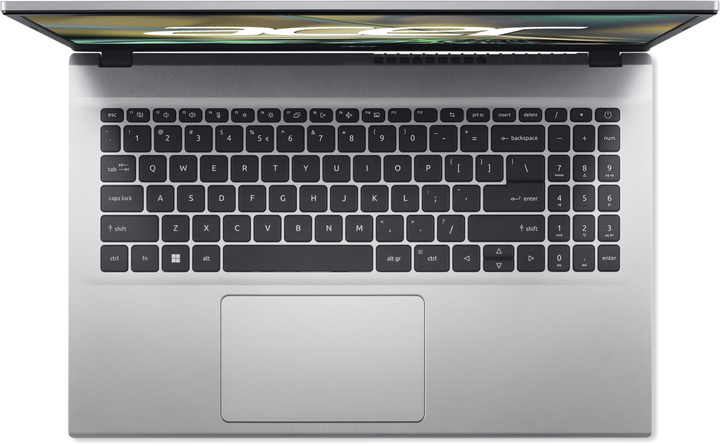 Ноутбук Acer Aspire 3 A315-59 15.6" FHD IPS, Intel i7-1255U, 16GB, F512GB, UMA, Lin, сріблястий - изображение 2