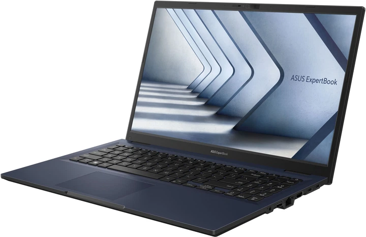 Ноутбук ASUS Expertbook B1 B1502CVA-BQ1009X 15.6" FHD, Intel i7-1355U, 16GB, F512GB, UMA, Win11P, Чорний - Фото 3 Ноутбук ASUS Expertbook B1 B1502CVA-BQ1009X 15.6" FHD, Intel i7-1355U, 16GB, F512GB, UMA, Win11P, Чорний - зображення 3