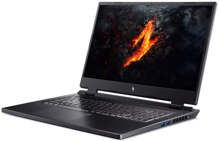 Ноутбук Acer Nitro 17 AN17-42 17.3' FHD IPS, AMD R7-8845HS, 16GB, F1TB, NVD4050-6, Lin, чорний (NH.QSEEU.002) - Фото 3 Ноутбук Acer Nitro 17 AN17-42 17.3' FHD IPS, AMD R7-8845HS, 16GB, F1TB, NVD4050-6, Lin, чорний (NH.QSEEU.002) - изображение 3
