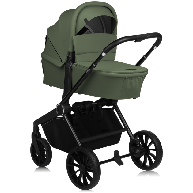 Универсальная коляска 2 в 1 Lionelo MIKA PLUS 2IN1 GREEN OLIVE - изображение 7