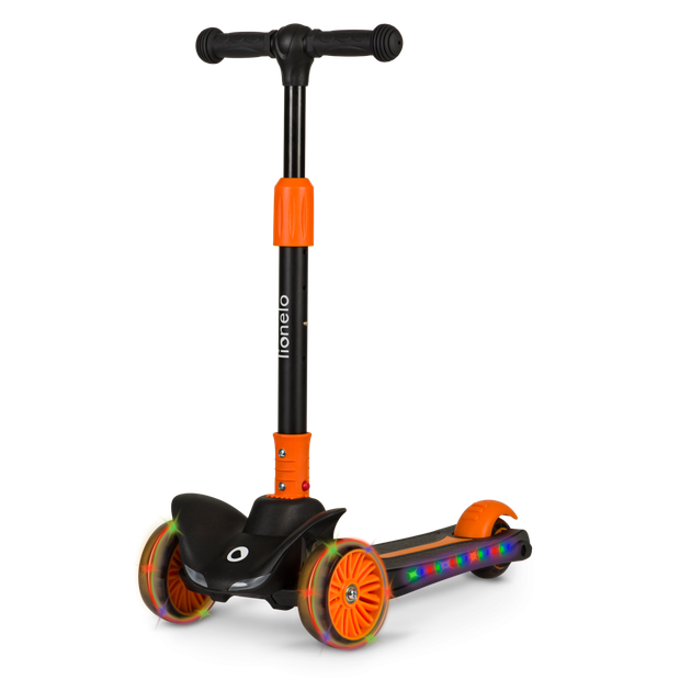 Детский самокат Lionelo TIMMY ORANGE BLACK - Фото 1 Детский самокат Lionelo TIMMY ORANGE BLACK - изображение 1