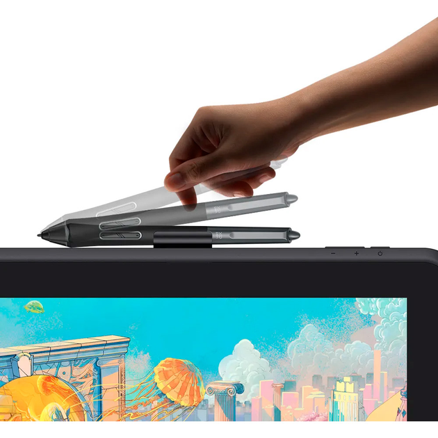 Графический дисплей XP-Pen Artist 22 Plus диагональ 21,5 дюйма Рабочая область 476,06 x 267,79 мм Космический черный - изображение 5